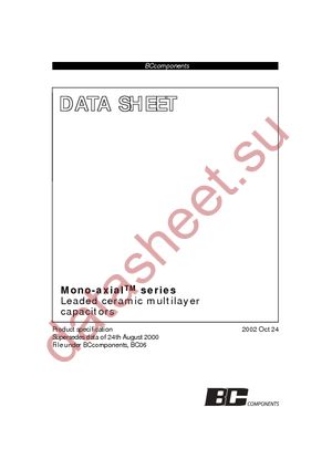 A103Z15Z5UF5TAA datasheet  